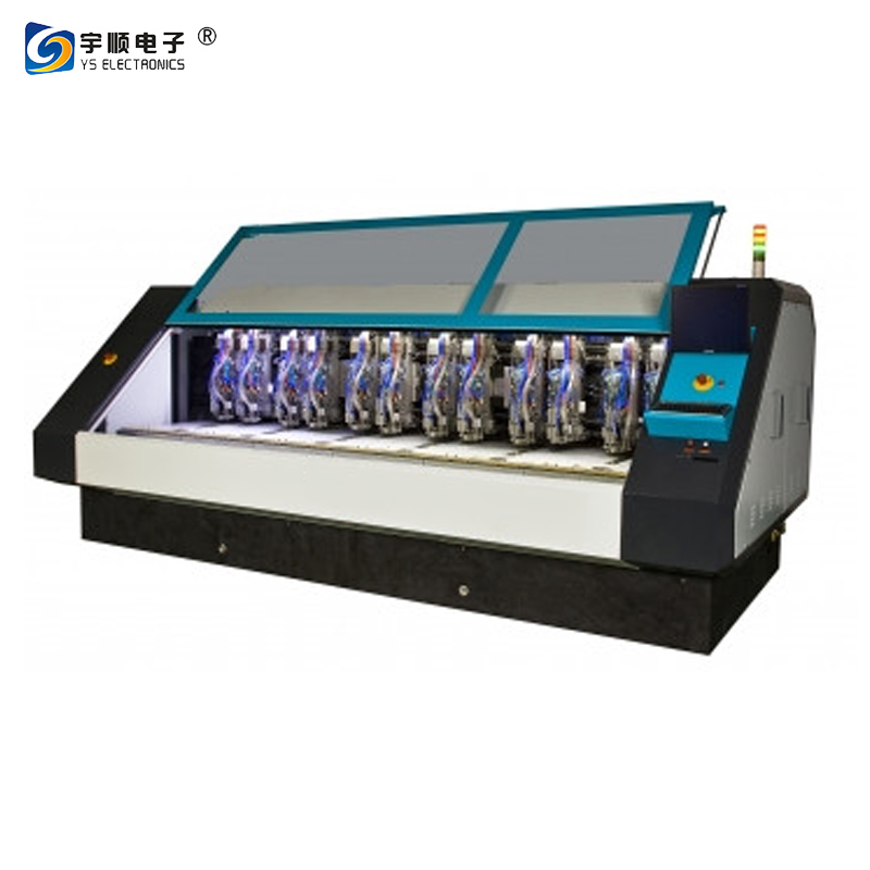 CNC Drilling Equipment 12 axis 0.75 kw Spindles Aluminum Based PCB Hole Drilling Machine