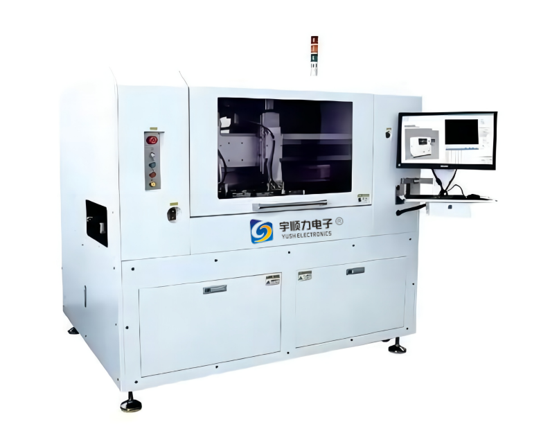 High Efficiency Inline PCB Router Machine with Break Blade Checking Function